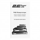 2E Комутатор PowerLink SP802F 10xFE (8xFE PoE, 2xFE Uplink, 96W), некерований 2E Комутатор PowerLink SP802F 10xFE (8xFE PoE, 2xFE Uplink, 96W), некерований