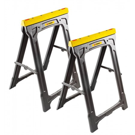Topex Козли складні, набір 2 шт, навантаження до 227 кг, вис