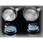 Electrolux Варильна поверхня газова, 75см, чавун, нерж