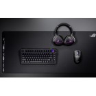 ASUS Клавіатура механічна ROG Azoth Extreme 81key, NX Snow, USB-A/WL/BT, EN, RGB, чорний