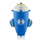 ARDESTO Пляшка для води Plane 550мл, пластик, синій