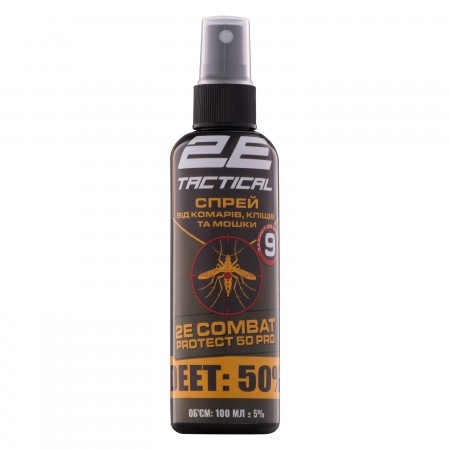 2E Tactical Спрей від комарів, кліщів та мошки Combat Protec