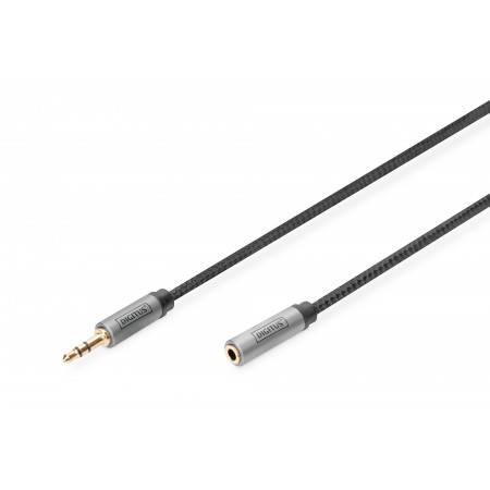 Кабель DIGITUS Audio Extension, 3.5 mm M/F, 3 m