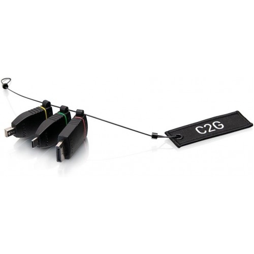 C2G Комплект перехідників C2G Adapter Ring HDMI на mini DP DP USB-C C2G Комплект перехідників C2G Adapter Ring HDMI на mini DP DP USB-C