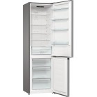 Gorenje Холодильник з нижн. мороз. камерою, 200х60х60см, 2 двері, 235(96)л, А++, NoFrost+, Зона св-ті, сірий