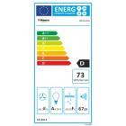 Витяжка Hansa похила, 60см, 366м3ч, чорна