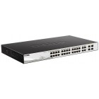 D-Link Комутатор DGS-1210-24P PoE, Websmart D-Link Комутатор DGS-1210-24P PoE, Websmart