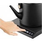 CATLER Електрочайник 0.6л, Strix, заварник, нерж. сталь, підтримка температури, сенс. керув., чорний