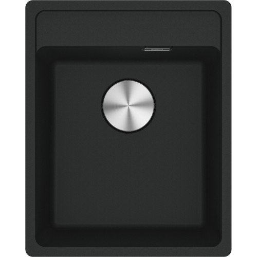 Мийка кухонна Franke Maris, фраграніт, прямокутник, без крила, 410х510х200мм, чаша - 1, врізна, MRG 610-37 TL, чорний матовий Мийка кухонна Franke Maris, фраграніт, прямокутник, без крила, 410х510х200мм, чаша - 1, врізна, MRG 610-37 TL, чорний матовий