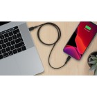 Belkin USB-С - Lightning, BRAIDED[1m, white]