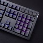 HyperX Клавіатура механічна Alloy Rise 106key, Red, USB-A, EN/UA, RGB, чорний HyperX Клавіатура механічна Alloy Rise 106key, Red, USB-A, EN/UA, RGB, чорний
