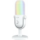 Razer Мікрофон геймінговий Seiren V3 Chroma, Uni, RGB, USB-A, 2м, білий