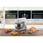 Gorenje Кухонна машина 800Вт, чаша-метал, корпус-метал, насадок-3, білий