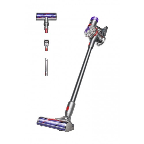 Пилосос Dyson безпровідний SV25 V8 Advanced 425Вт, конт пил -0.54л, автон. робота до 40хв, турборежим, сіро-фіолетовий