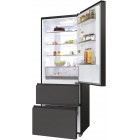 Холодильник Haier багатодверний, 190.5x70х64.8, холод.відд.-354л, мороз.відд.-174л, 3дв., А+, NF, інв., дисплей, зона нульова, чорний