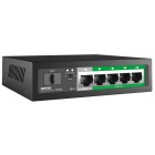 Netis Комутатор P106GC 4xGE PoE+, 1xGE Uplink, 1xGE SFP, некерований Netis Комутатор P106GC 4xGE PoE+, 1xGE Uplink, 1xGE SFP, некерований