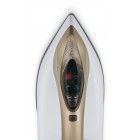 Sencor Праска-парогенератор, 2400Вт, 1500мл, паровий удар -395гр, постійна пара - 130гр, Anti-calc, керам. підошва, біло-золотий