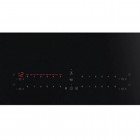 Electrolux Варильна поверхня газова на склі, 80см, чавун, електрон. керування, Hob2Hood, чорний