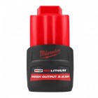 Milwaukee Акумулятор Redlithium M12 12В, 2.5А·год, 0.2кг Milwaukee Акумулятор Redlithium M12 12В, 2.5А·год, 0.2кг