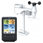 Sencor Метеостанція, внутр/зовн вимірювання, темп-ра, вологість, час, прогноз погоди, атмосферний тиск, шв. вітру, чорний