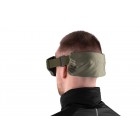 2E Tactical Маска тактична, захисна Hawk Army Green Anti-fog, сумка, 3 лінзи