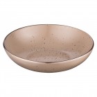 Тарілка супова Ardesto Emilia, 820мл, 20см, кераміка, коричневий Тарілка супова Ardesto Emilia, 820мл, 20см, кераміка, коричневий