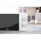 Beko Мікрохвильова піч, 20л, мех.керув., 700Вт, білий