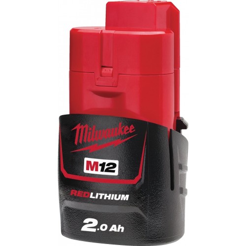 Акумулятор Milwaukee Redlithium M12 12В, 2А·год, 0.178кг