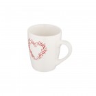 ARDESTO Чашка Heart, 320мл, кераміка, білий ARDESTO Чашка Heart, 320мл, кераміка, білий