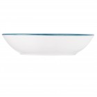 ARDESTO Тарілка супова Siena, 20см, порцеляна, біло-блакитний