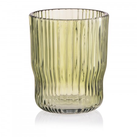 ARDESTO Набір склянок низьких 300мл, 2шт, скло, зелений