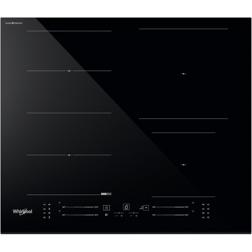 Whirlpool Варильна поверхня  індукційна, 60см, розширена зона, чорний