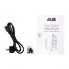 2E Корпус 2E Basis RD863-400 з БЖ ATX400W, 2xUSB2.0, VGA 320мм, mATX, чорний