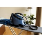 Праска-парогенератор Gorenje, 3000Вт, 1500мл, паровий удар -160гр, дисплей, керам. підошва, синій