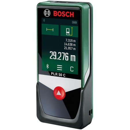 Bosch Далекомір лазерний PLR 50 C, 0.05–50м, ±2.0мм, Bluetoo