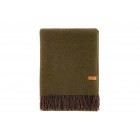 ARDESTO Плед Leonardo Doubleface, 140x200см, 100% вовна, хакі-шоколад ARDESTO Плед Leonardo Doubleface, 140x200см, 100% вовна, хакі-шоколад