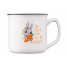 ARDESTO Чашка Cute rabbit, 320 мл, порцеляна