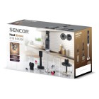 Sencor Блендер заглибний, 1200Вт, 6в1, чаша-800мл, вспінювач молока, чорний