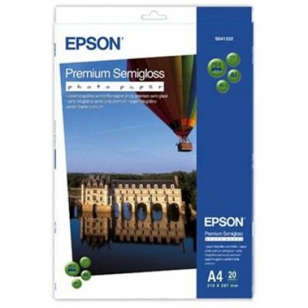 Epson Папір A4 Premium Semigloss Photo Paper, 20арк.