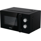 Мікрохвильова піч Gorenje, 17л, мех. керув., 700Вт, чорний