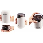 Gorenje Кавомолка роторна 150Вт, об'єм зерен-45г, 3 ступеня помолу, пластик/метал, білий Gorenje Кавомолка роторна 150Вт, об'єм зерен-45г, 3 ступеня помолу, пластик/метал, білий