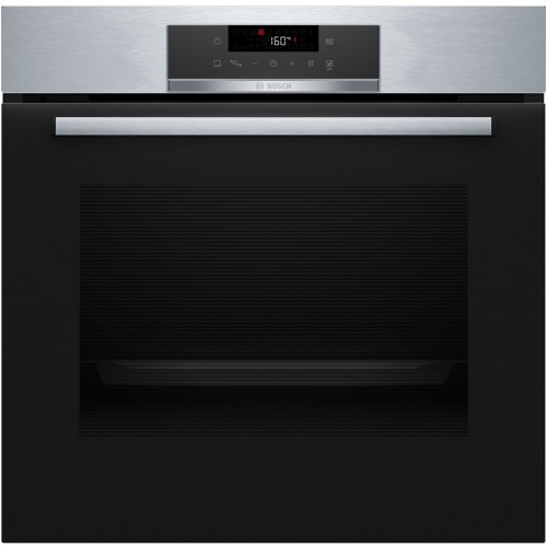 Bosch Духова шафа Bosch електрична, 71л, A+, дисплей, конвекція, піроліз, телескопічні направляючі, нержавійка