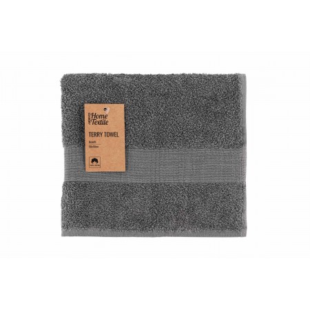ARDESTO Рушник махровий Benefit, 50х90см, 100% бавовна, сіри
