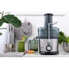 ARDESTO Соковитискач відцентрований 1100Вт, чаша-1л, пластик/метал, сріблясто-чорний