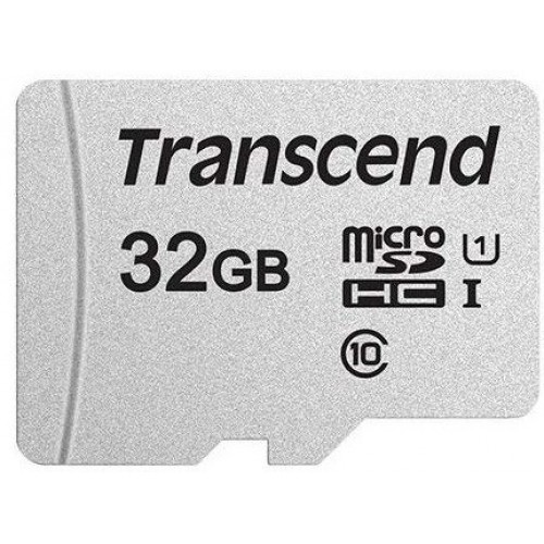 Transcend Карта пам'яті microSD 32GB C10 UHS-I R100/W20MB/s + SD