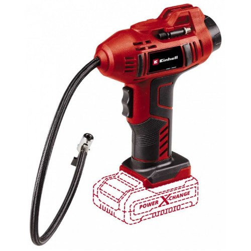 Einhell Компресор ручний акум CE-CC 18 Li - Solo, 18В, PXC, 12-10 та 8 л/хв, 11 бар Einhell Компресор ручний акум CE-CC 18 Li - Solo, 18В, PXC, 12-10 та 8 л/хв, 11 бар