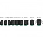 Набір ударних торцевих головок Bosch Professional Standart 9шт 1/2