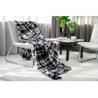 ARDESTO Плед Flannel, 200х220см, клітинка сіра, 100% поліестер ARDESTO Плед Flannel, 200х220см, клітинка сіра, 100% поліестер