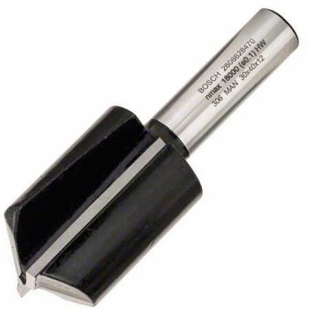 Фреза пазова Bosch Professional з двома лезами Std S12 D30 L