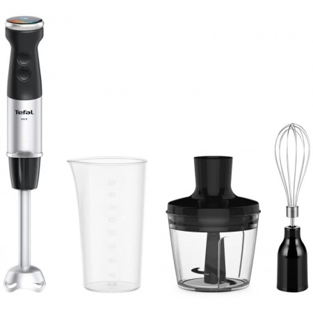 Блендер Tefal Quickchef+ 1000 Вт HB673830 Чорний/Сріблястий